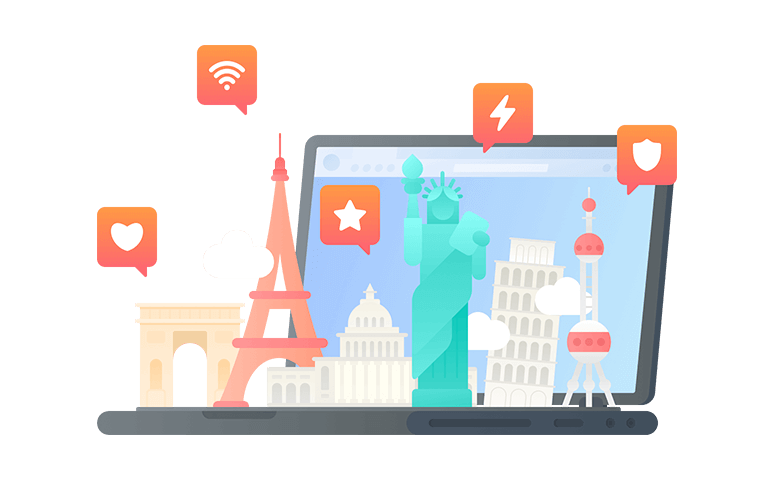 在几内亚比绍连接到中国的代理 - 大陆VPN